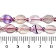 Природных красочные флюорита бисер нитей G-G182-C03-01-5