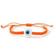 Браслеты из круглых бусин ручной работы с изображением сглаза KJ0725-6