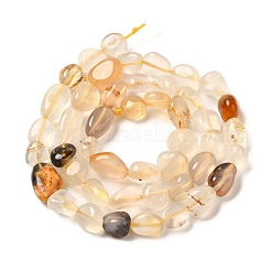 Природный агат бисер нитей&nbsp;LS-G-G146-A38-01