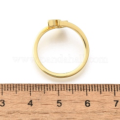 Латунные манжеты для женщин RJEW-U044-K