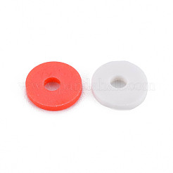 2 цвет бусин из полимерной глины ручной работы CLAY-N011-032-26