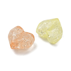 Прозрачных бусин акриловые треск OACR-B031-09