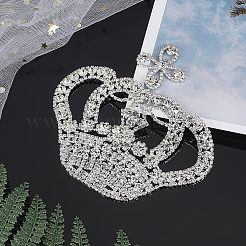 Патчи со стразами в виде короны DIY-WH0260-81A