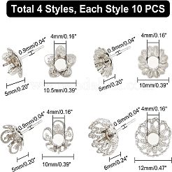 30 шт. 3 шт. фурнитура для сережек-гвоздиков из нержавеющей стали 304 STAS-UN0031-93