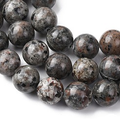 Натуральный флуоресцентный сиенитовый камень (светящийся в ультрафиолетовом свете) бусины нити&nbsp;G-G789-02E