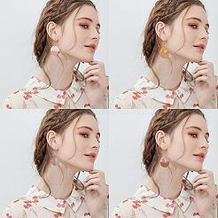 Подвески из смолы и дерева&nbsp;RESI-OL0001-08D