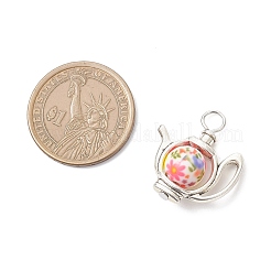 Непрозрачные печатные акриловые подвески&nbsp;PALLOY-JF04497