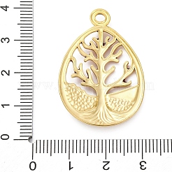 Подвески из нержавеющей стали 304 с эмалью&nbsp;STAS-S163-34G-01