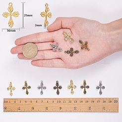 Сплавочные подвески тибетского стиля&nbsp;DIY-SC0006-89