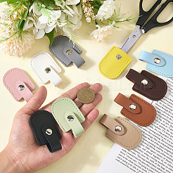 10 шт. 10-цветный чехол для кусачек из искусственной кожи в форме арки&nbsp;DIY-CL0002-28B