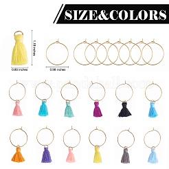 Наборы для изготовления шармов для бокалов своими руками FIND-SZ0002-68