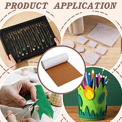 4 м полиэфирного войлока самоклеящаяся ткань для самостоятельной звукоизоляции&nbsp;DIY-WH0542-46C