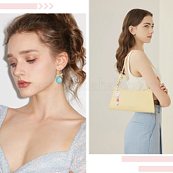 48шт 12 цвета непрозрачные акриловые бусины&nbsp;MACR-SC0001-36