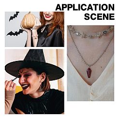 24шт 12 стиля хэллоуин подвеска из сплава эмали ENAM-SC0003-38