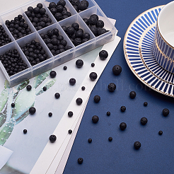 5 стиль круглые бусины из натуральной лавы G-CJ0001-52