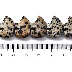 Природные яшмы далматин бисер нитей G-F783-G06-01