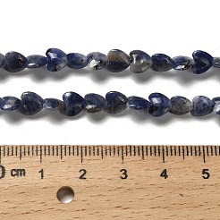 Природный содалит бисер нитей G-P575-C15-6mm