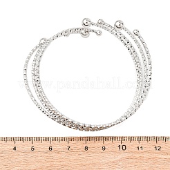 Браслеты-манжеты из нержавеющей стали 304 для женщин BJEW-B150-03P