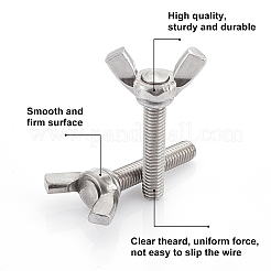 Винты-бабочки из нержавеющей стали 304 STAS-UN0045-76