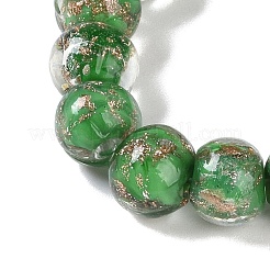 Бусины ручной работы бусины золотого песка&nbsp;LAMP-Z009-01N