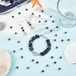 2 нити натуральных бусин иолита нити G-NB0005-64