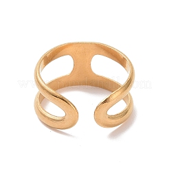 Ионное покрытие (ip) 304 нержавеющая сталь двойная линия открытое манжетное кольцо STAS-E168-06G