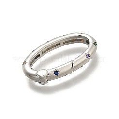 Латунные кольца из микро-паве циркония KK-Z093-04P