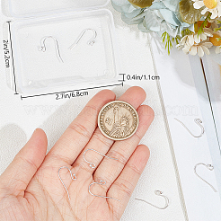 5 пара 925 крючка для сережек из стерлингового серебра STER-BBC0006-25S