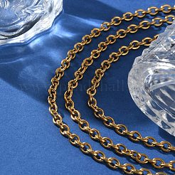 Ионное покрытие (ip) 304 нержавеющая сталь кабель цепи ожерелья для женщин мужчин&nbsp;STAS-M102-68G