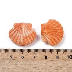 Резные бусины из синтетического коралла CORA-S025-02B-01