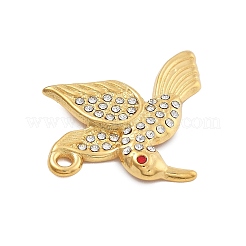 Подвески из нержавеющей стали 304 с кристаллами и стразами&nbsp;STAS-R155-066G