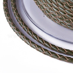 Оплетенный шнур из натуральной кожи&nbsp;WL-I004-5mm-05