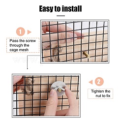 Стойка для кормления сена для кроликов AJEW-WH0119-95