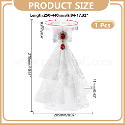 Кружевной воротник с оборками&nbsp;AJEW-WH0696-054B