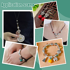 100 шт. бусины из цинкового сплава в тибетском стиле&nbsp;FIND-PH0026-38