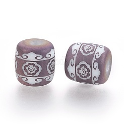 Гальванические стеклянные бусины&nbsp;EGLA-T009-04B