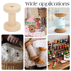 10 шт деревянные шпульки DIY-OC0012-86