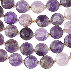 Природный аметист нитей бисера&nbsp;G-A292-A08-01