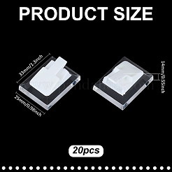 Пластиковые однокольцевые демонстрационные стенды&nbsp;RDIS-WH0030-03A