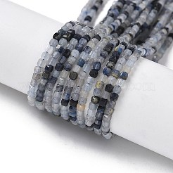 Нити из бусин авантюрина синего цвета&nbsp;LS-G-RM241221-K5