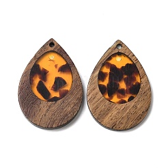 Кулон из дерева и смолы WOOD-H104-23-09