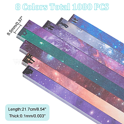 8 цветная светящаяся бумага оригами счастливая звезда DIY-WH0542-15E