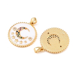 Кубические подвески из латуни с микропаве&nbsp;KK-Z140-17G