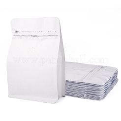 10 шт. БОПП и алюминизированный ПЭТ и полиэтиленовые пакеты для кофе с застежкой-молнией и клапаном&nbsp;ABAG-TA0001-93A