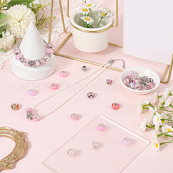 Сплав горный хрусталь/смоляные европейские бусины&nbsp;MPDL-SC0001-11A