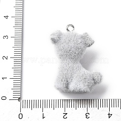 Подвески из непрозрачной смолы с изображением животных&nbsp;RESI-A050-06A