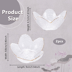 Стеклянная салатница&nbsp;AJEW-WH0348-469C