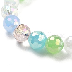 Гальванические стеклянные бусины GLAA-Z006-01B