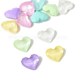 12шт 6 цвета стеклянные кабошоны со стразами RGLA-FS0001-19