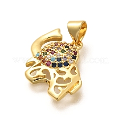 Стойки обшивки латунь микро проложить Циркон подвеску KK-L226-028G